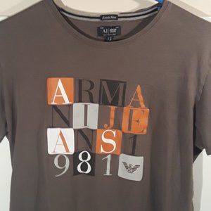 Armani Jeans T-shirt extra slim  SEE MEASUREMENTS